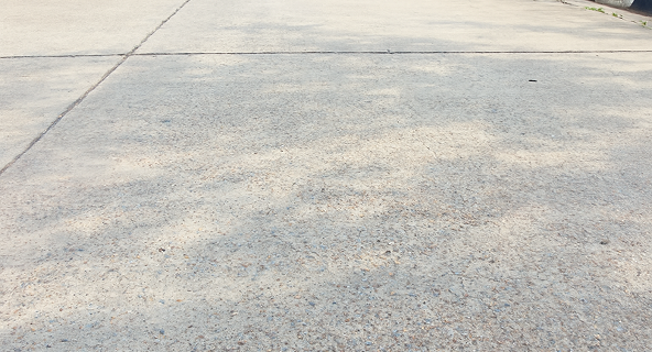 Asphalt professionally repaired and without any cracks