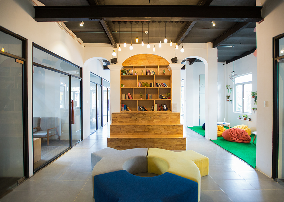 A cleaned up and pristine tenant space