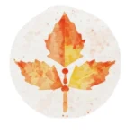 Orange-autumn-leaf-icon-symbolizing-autumn