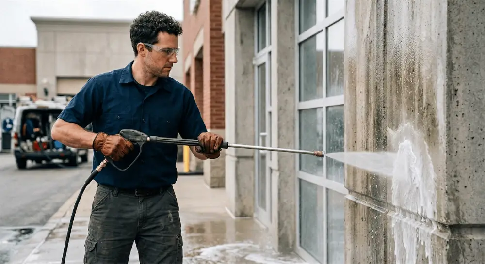 Pressure washing services we provide in charlotte